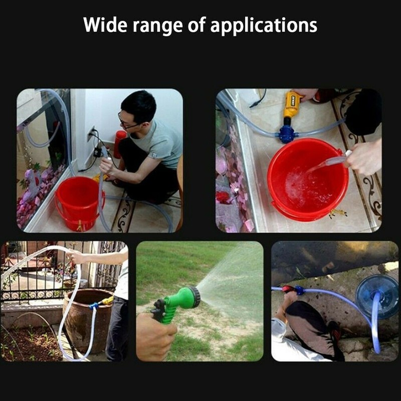 Mini Portable Self Priming Centrifugal Water Pump Household Garden Electric