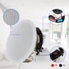 Herdio 8 Inch Bluetooth Ceiling Speakers Max Power 400 Watts