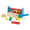Melissa & Doug Take-Along Tool Kit Wooden Construction Toy (24