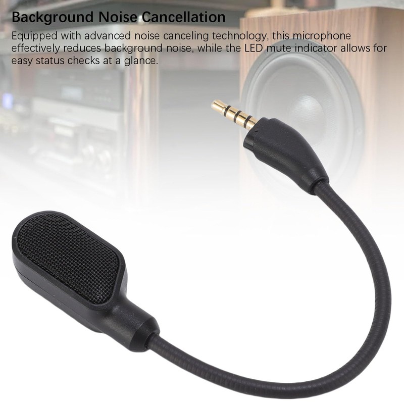 Jectse Replacement Microphone for Cloud III Noise Cancelling Gaming Headsets,