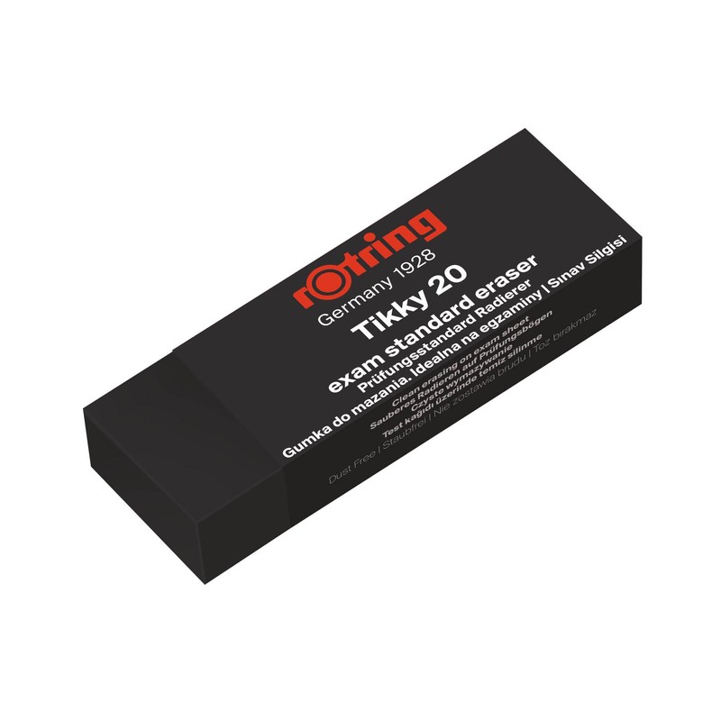 rOtring Tikky Exam Standard Premium Large Pencil Erasers - Clean