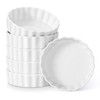 LOVECASA Porcelain Ramekins 8 Oz Oven Safe Set of 6