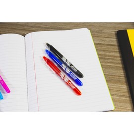 BAZIC Frizz Blue Erasable Gel Pen w/ Grip