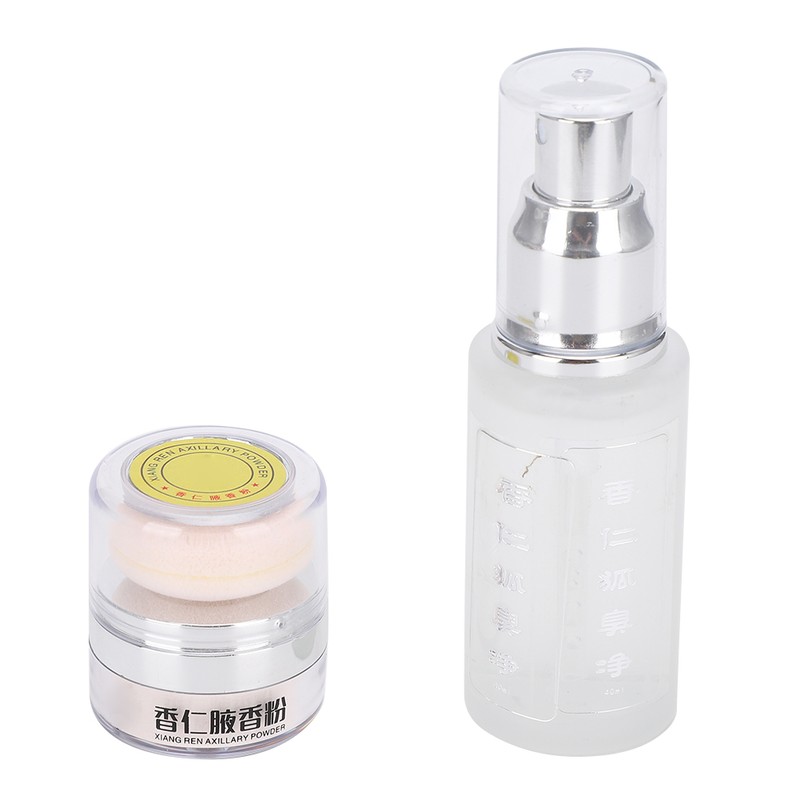Body Deodorant Spray Powder Antiperspirant Water Underarms Body Bad Odor