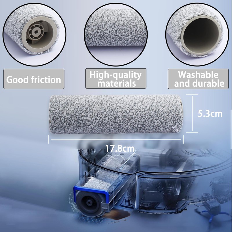 Geoviizon Accessory Set for Ecovacs Deebot X8 Omni/X8 Pro Omni,