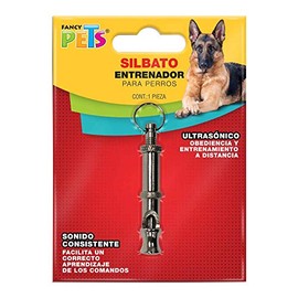 Fancy Pets Silbato Ultrasónico para Entrenamiento Canino con Ajustador de Tonos – Silbato para Perros Liviano y Fácil de Transportar