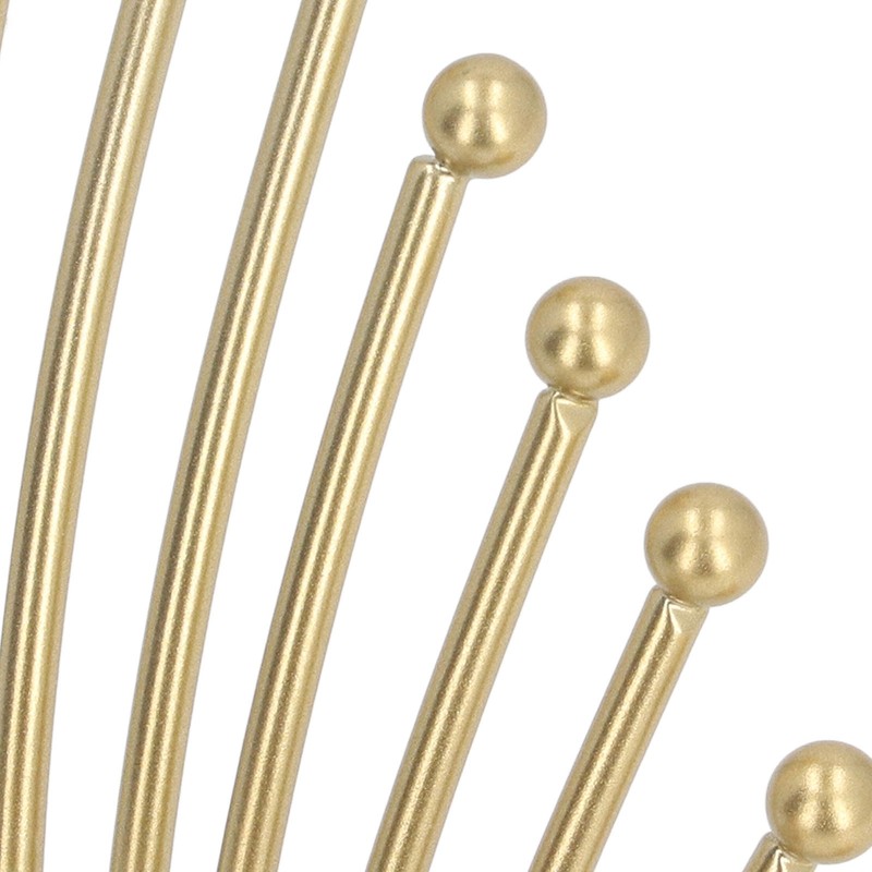 Flying Eagle Statue Modern Abstract Metal Eagle Crystal Ball Figurine