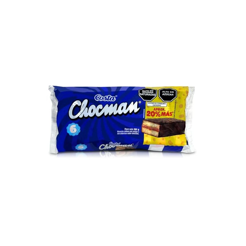 Costa Chocman Peruvian Cookies 7.1 oz | Galletas Peruanas Chocman