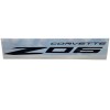 MIDWEST CORVETTE C8 Corvette Silver ZO6 Wall Emblem Large Metal