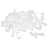 MECCANIXITY Silicone Rubber Bands Rings 100Pcs Non-slip 20mm Dia 0.7mm