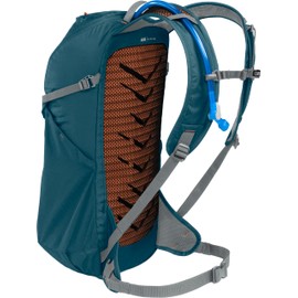 CamelBak Rim Runner X22 Hiking Hydration Backpack with 1.5L Reservoir Bladder, Blue Granite