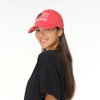 C.C American Flag Patch Baseball Cap (Red)