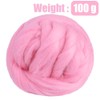 3.53oz Wool Roving Yarn, Fiber Roving Wool Top, Needle Felting