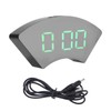 Clock Simple Electronic LED USB Mute Digital Alarm Clock for