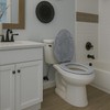Toilet Seat, Slow Close, Premium Moulded Wood, Quick Release, Slate