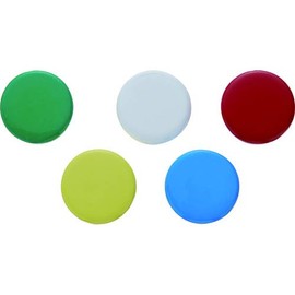 TRUSCO SCM30-R-10P Strong Magnets, 1.2 inches (30 mm), Pack of 10, Red