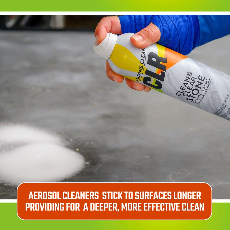 Clean & Clear Stone, Granite, Marble, and Stone Cleaner, 12