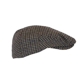 WALKER AND HAWKES - Children's Wool Colton Flat Cap - Grey - 50cm