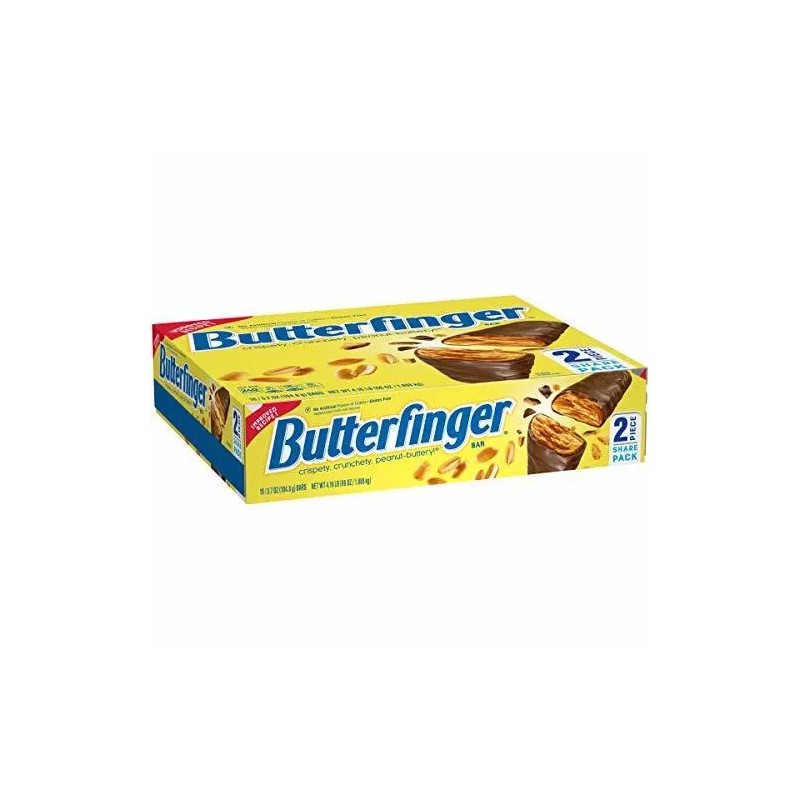 Butterfinger Milk Chocolate Candy Bars, Share Pack, Bulk Candy (Pack