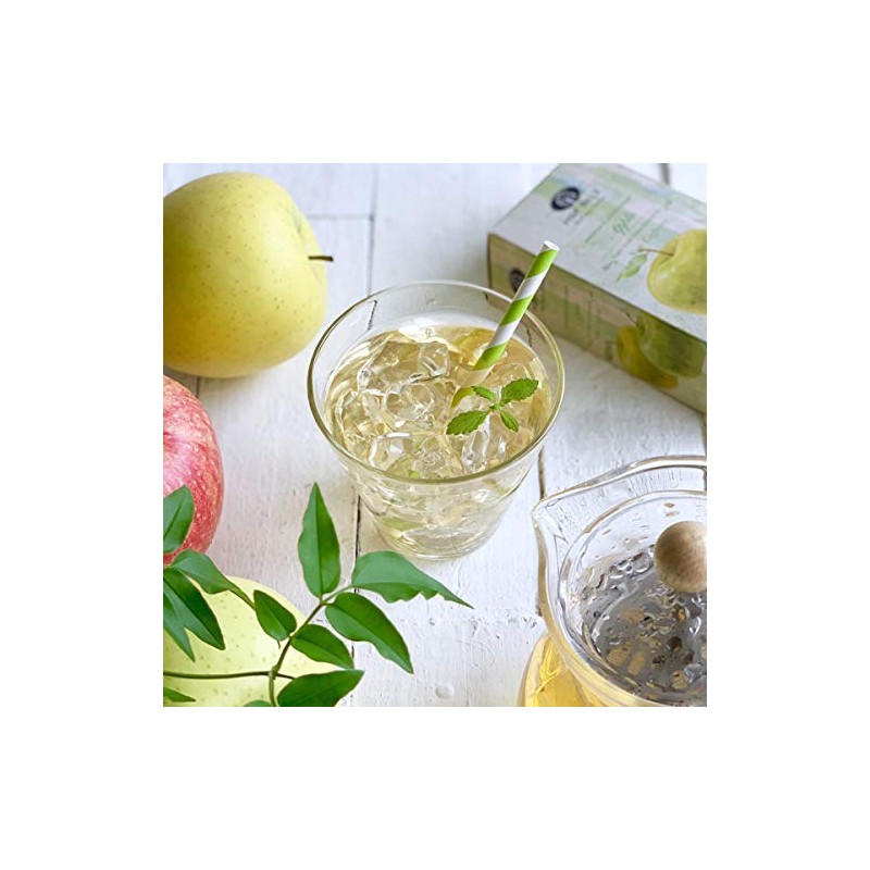 H&F BELX Green Apple Rooibos Tea Flavored Tea Decaffeinated (0.1