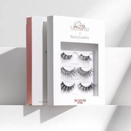 Rosy McMichael The Lash Trio Faux Eyelashes Faux Mink Makeup Cosmetic Eyelashes Extensions