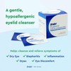 Bruder Hygienic Eyelid Cleansing Wipes | Rinse-Free Exfoliating Wipes Remove