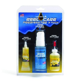 Ardent Freshwater Reel Care 3 Pack / Fishing Reel Cleaner Lubricator & Grease / Includes Reel Butter Grease, Reel Kleen Cleaner, and Reel Butter Oil