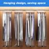 3 Pcs Clothing Dust Covers with Full Zipper, Transparent Plastic