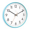 Acctim Hugo Modern Bright 30cm Wall Clock (Sky)