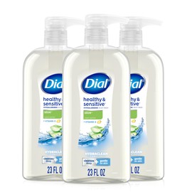 Dial Body Wash, Healthy & Sensitive Aloe Scent, 23 fl oz, Pack of 3