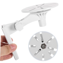 WOONEKY Camera Wall Mount Bracket Rotatable Security Camera Holder No Drill Installation Sleek Design for Indoor Use