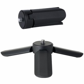Mirhua Mini Tripod, Low Angle Tabletop Stand, Foldable, Small, Portable, Camera Tripod, 1/4 inch Screw, Lightweight, Compact, Easy to Carry, Camera / Video Recording Smartphone, Mini Light, DJI Osmo