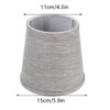 6Pcs Lampshade Modern Light Cover Fabric Inner Film European Style