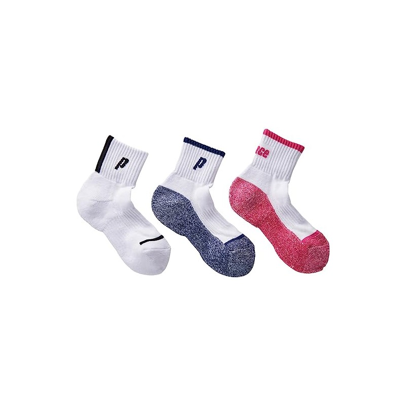 Prince PS306S Women's Half (3-Pair Set)