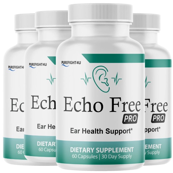 PureFight4U Echo Free Capsules, Natural Formula for Ear Health Supplement
