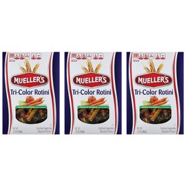 Muellers Tri-Color Rotini, 12 Ounce (Pack of 3)