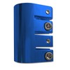 ZINC High Impact Aluminium Quad Clamp - Blue