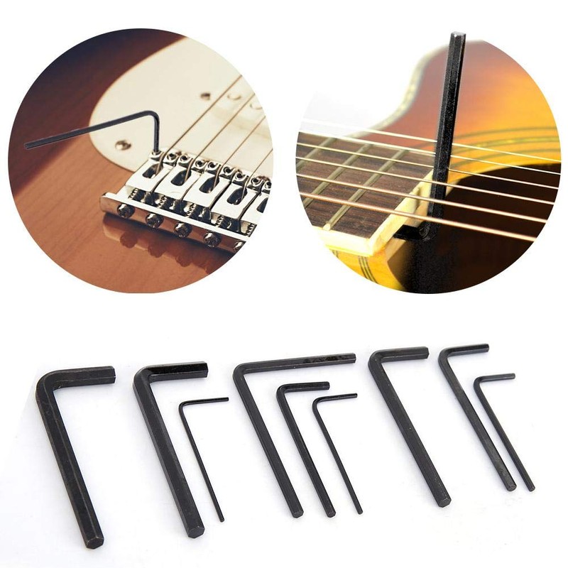 Bnineteenteam Universal Guitar Neck Bridge Screw Truss Rod Guitar Hex