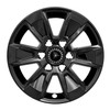 Auto Reflections Set of 4 17" 6 Spoke Wheel Skins