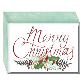 Crown Point Graphics Merry Christmas Holly