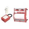 Circuit Breaker Protective Cover Padlock Set Transparent Breaker 4P 25mm