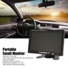 Dpofirs 7 Inch TFT LCD Car Colour Reversing Screen, 1024