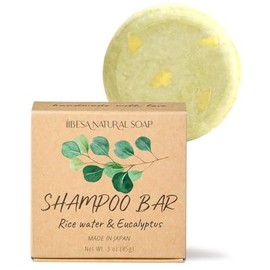 IIBESA - Barra de champú de agua de arroz japonés, mejora la salud del cuero cabelludo y el engrosamiento del crecimiento del cabello, ingredientes or