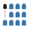 eMagTech 11pcs Sanding Cap Polisher Manicure Tools Frosted Cap Sand