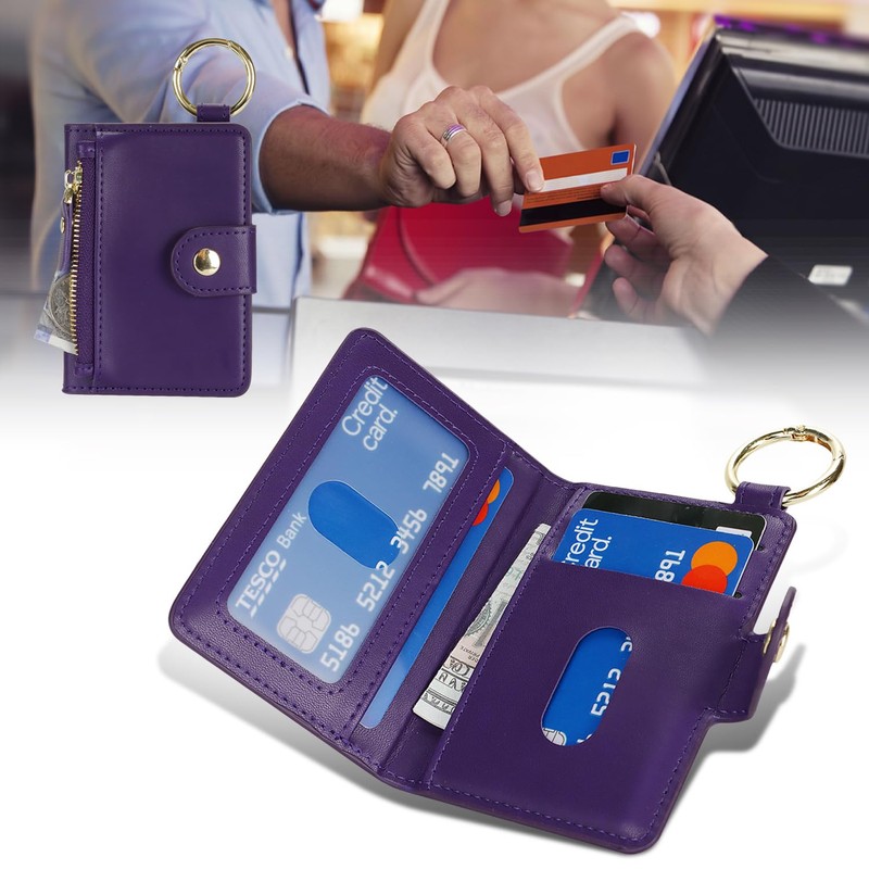 Havaya for Magsafe Wallet, B+Dark Purple, Classic