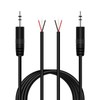 Fancasee 3.5mm 1/8" to Speaker Wire, 2-Pack 10FT 3.5mm TRS