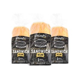O'Dough Thins Gluten Free Sandwich Bread, Presliced Sandwich, 18 ounce [6 Packs]