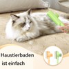 Pack of 2 Fur Flash Brush, Cat Brush, Self-Cleaning Pet
