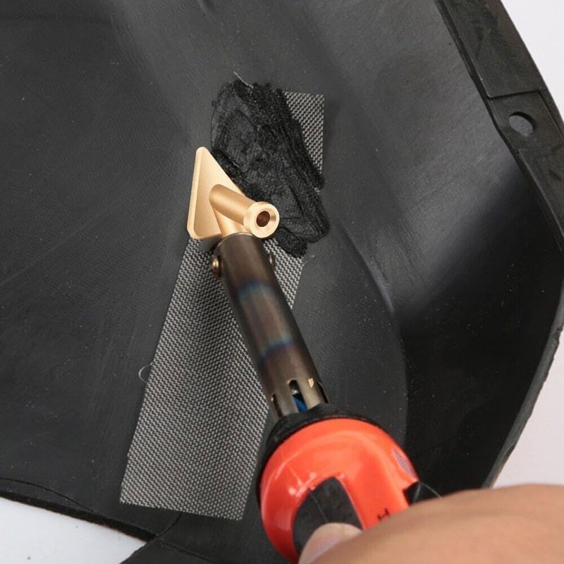 Gold Plastic Welder Soldering Iron Tips Triangular Copper Soldering Iron