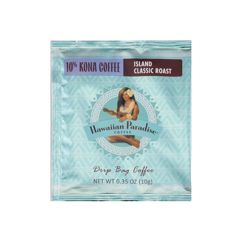 Hawaiian Paradise Coffee 10% Kona DBC 4 Types (Hazelnut Island